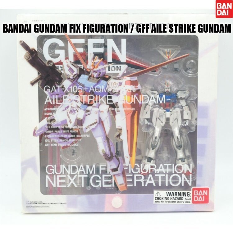 BANDAI GUNDAM FIX FIGURATION - GFF AILE STRIKE GUNDAM