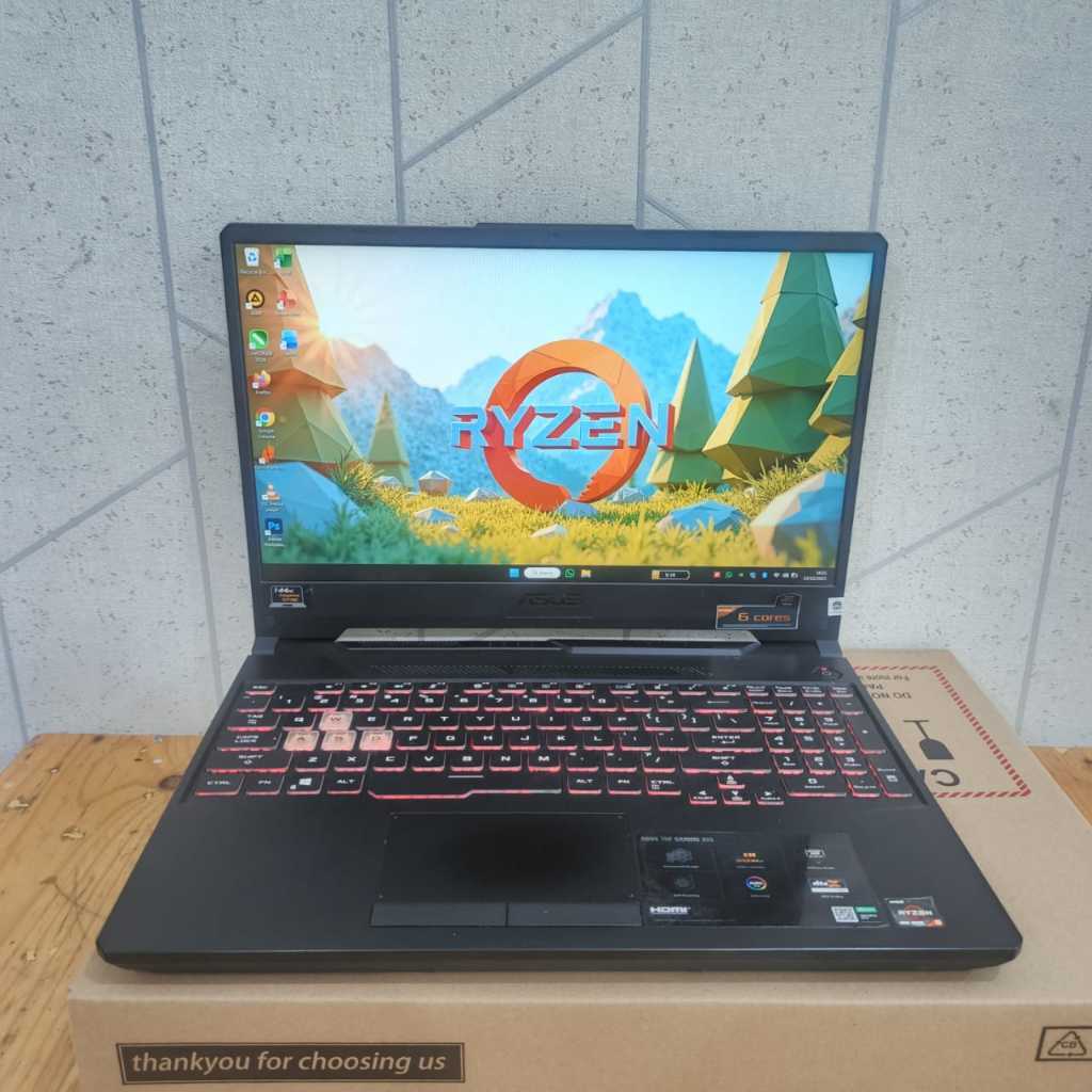GTX 1650 4Gb, Blsck Silver  Laptop Asus TUF Gaming FA506IHRB, Amd Ryzen 5 - 4600H, ###DualVga: - Amd