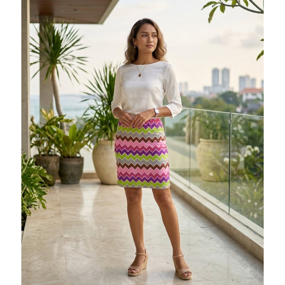 Rok Span Pendek Candy (ROK CANDY TRIBAL)