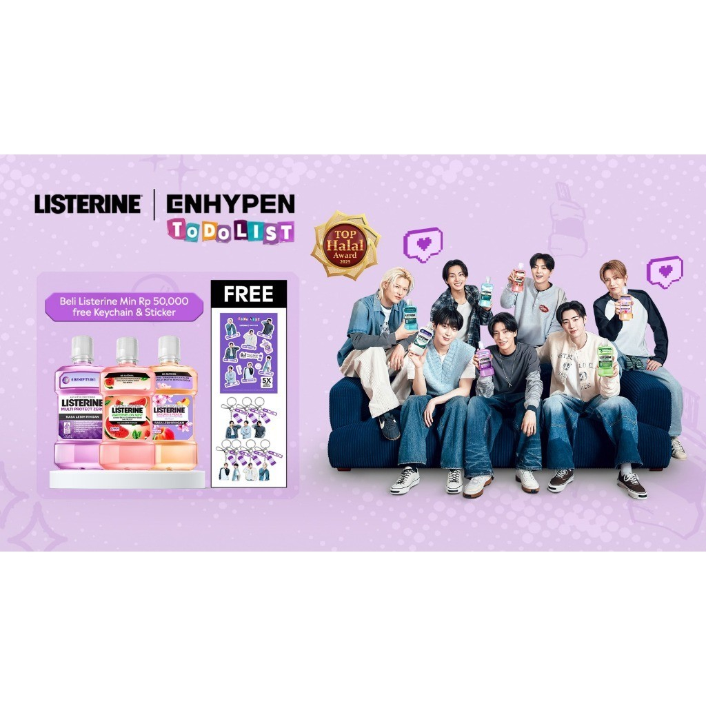 LISTERINE | LISTERINE - Hadiah Gratis - Hadiah Random - Free gift LISTERINE