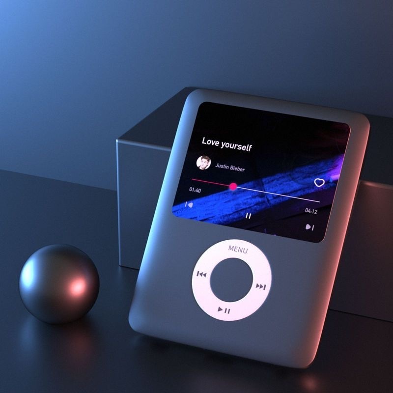 MP3 MP4 Player  Bluetooth HIFI untuk Pelajar Pemutar Musik Portable E-Book Novel 128GB