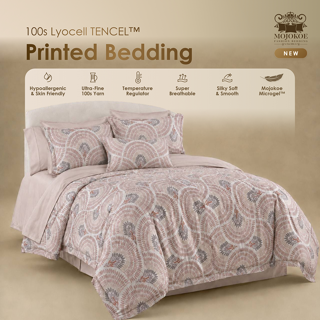 Mojokoe Sprei Bedcover Organic Lyocell Tencel 100s Bedding