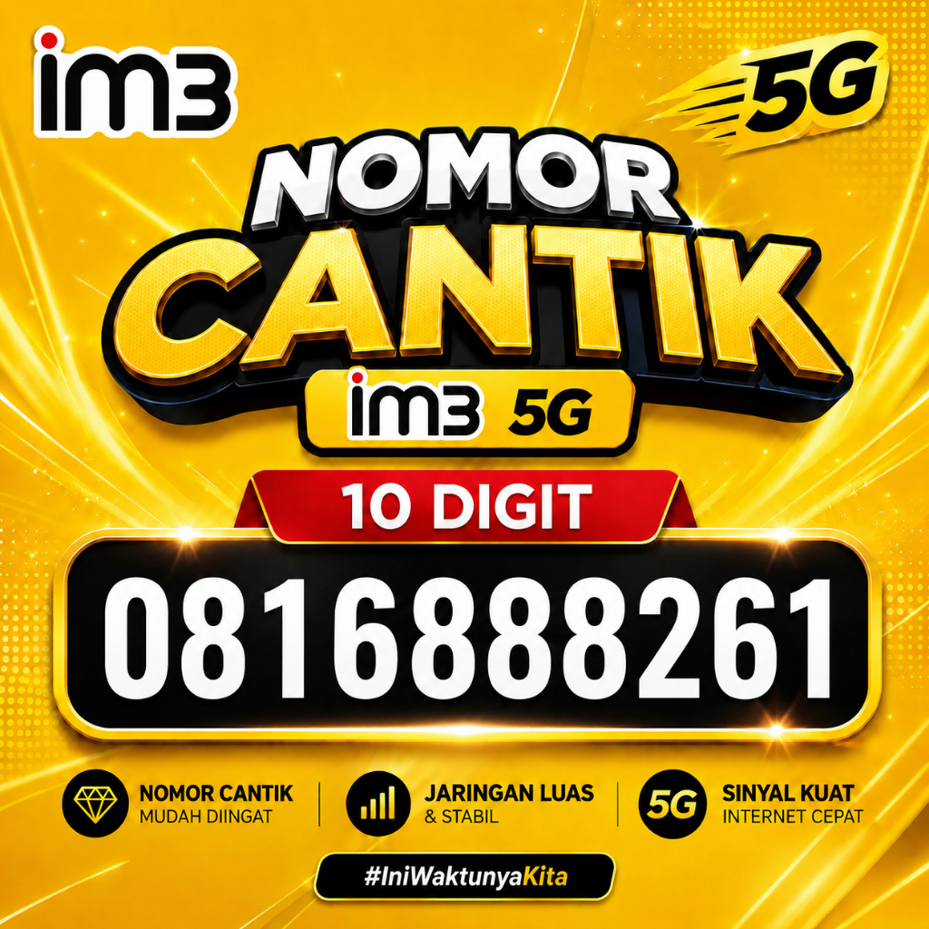 Nomor Cantik Indosat 10 Digit Kartu Perdana im3 Nomer Cantik im3 10 Angka 888 261