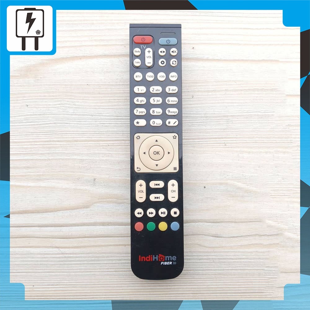 Remote BOX Android IndiHome Fiber Huawei EC6108V8, EC6108V9 Original Controller TV STB Receiver Deko