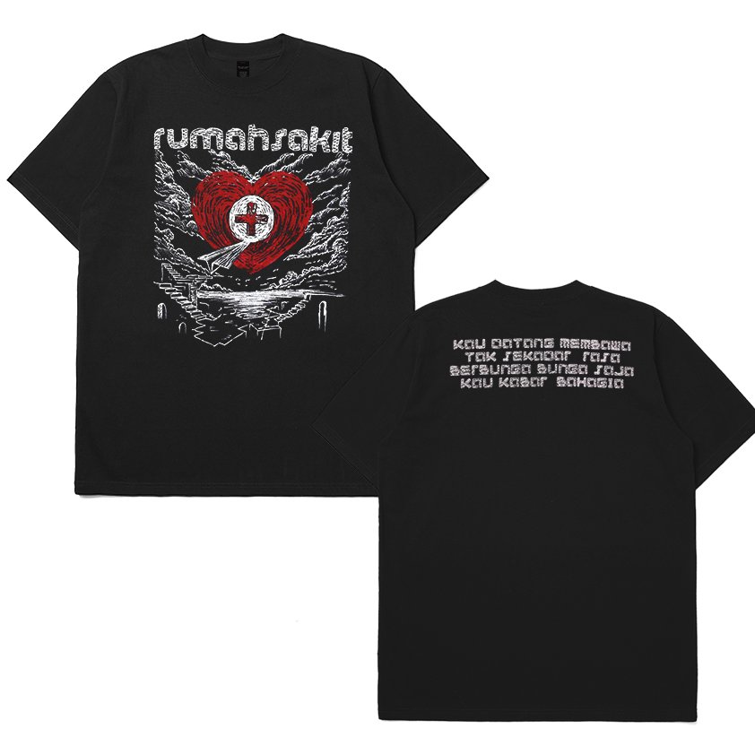 T-Shirt Band Rumah Sakit Kabar Bahagia