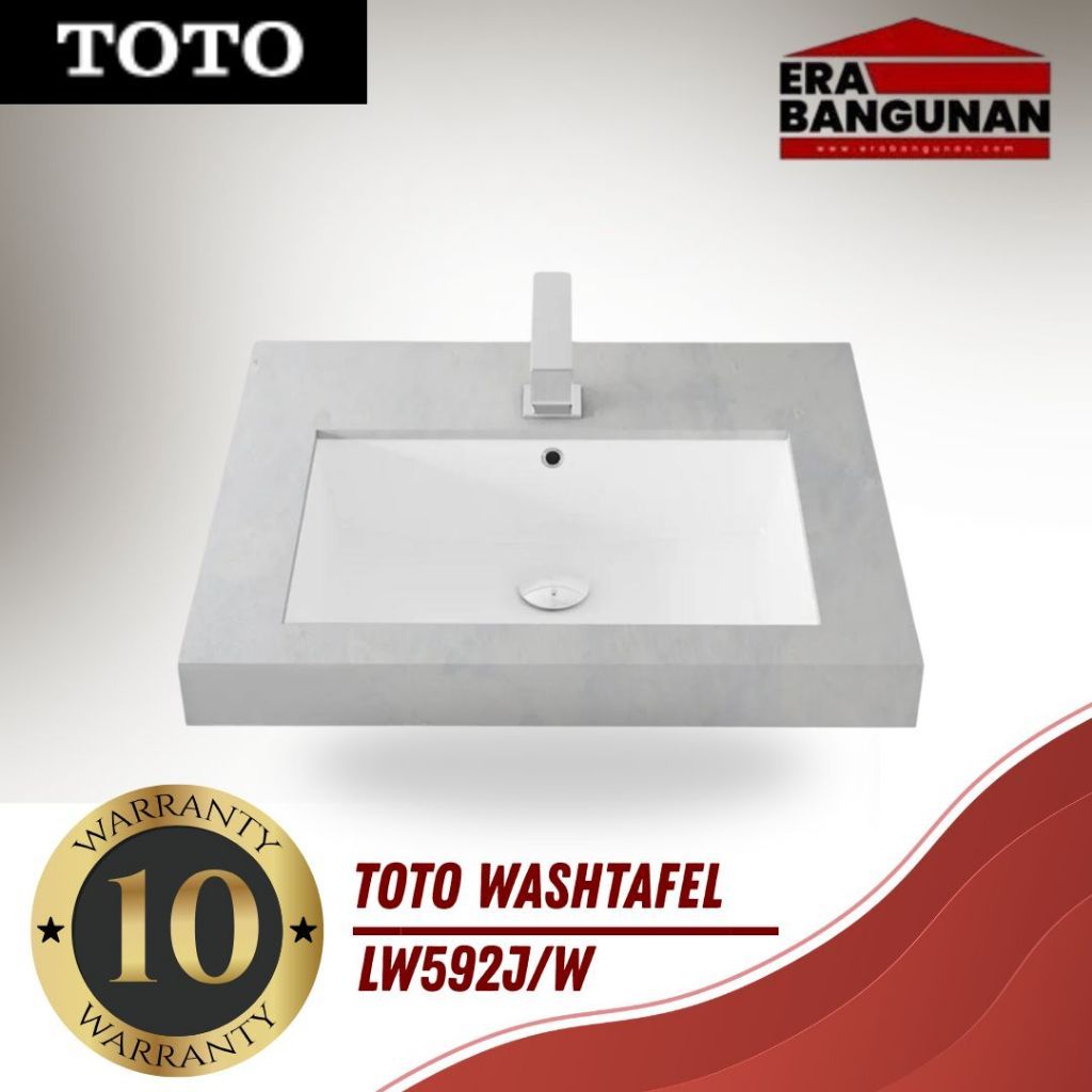 Wastafel TOTO LW 592 J White COMPLETE SET