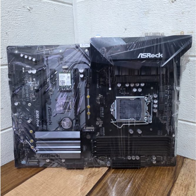 Asrock B360M Pro4 B360 Coffeelake 1151 Motherboard Gen 8 / 9