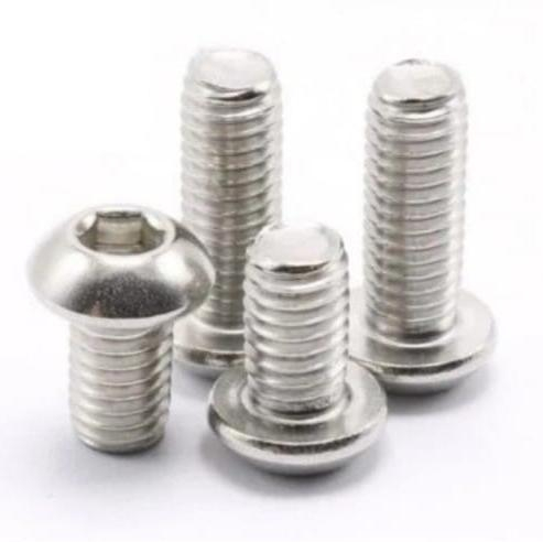 (1PCS)  Baut Button L M4 x 35 baut Buton M4 TAINLESS STEEL BAUT L 4MM Baut Payung baut kancing