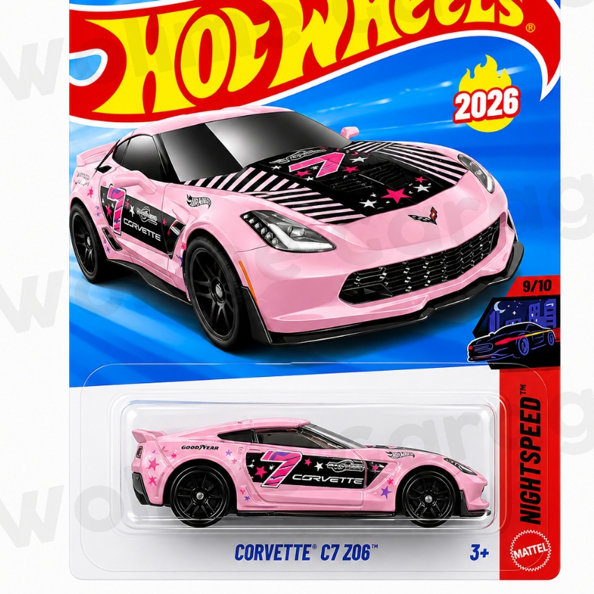 Hot Wheels Corvette C7 Hotwheels Diecast