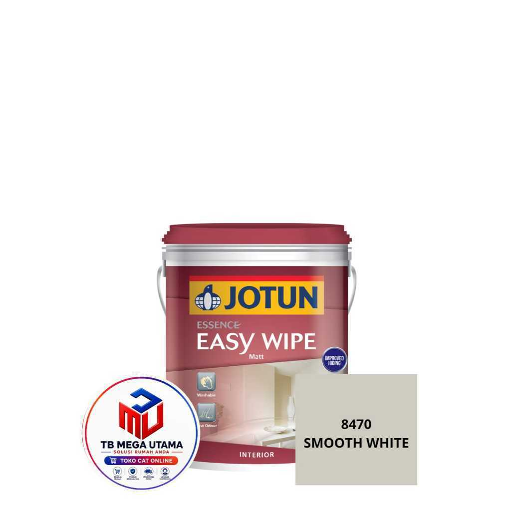 Jotun Essence Easy Wipe 8470 Smooth White 3,5 Liter | AA | Cat Tembok Decorative Dinding Dalam