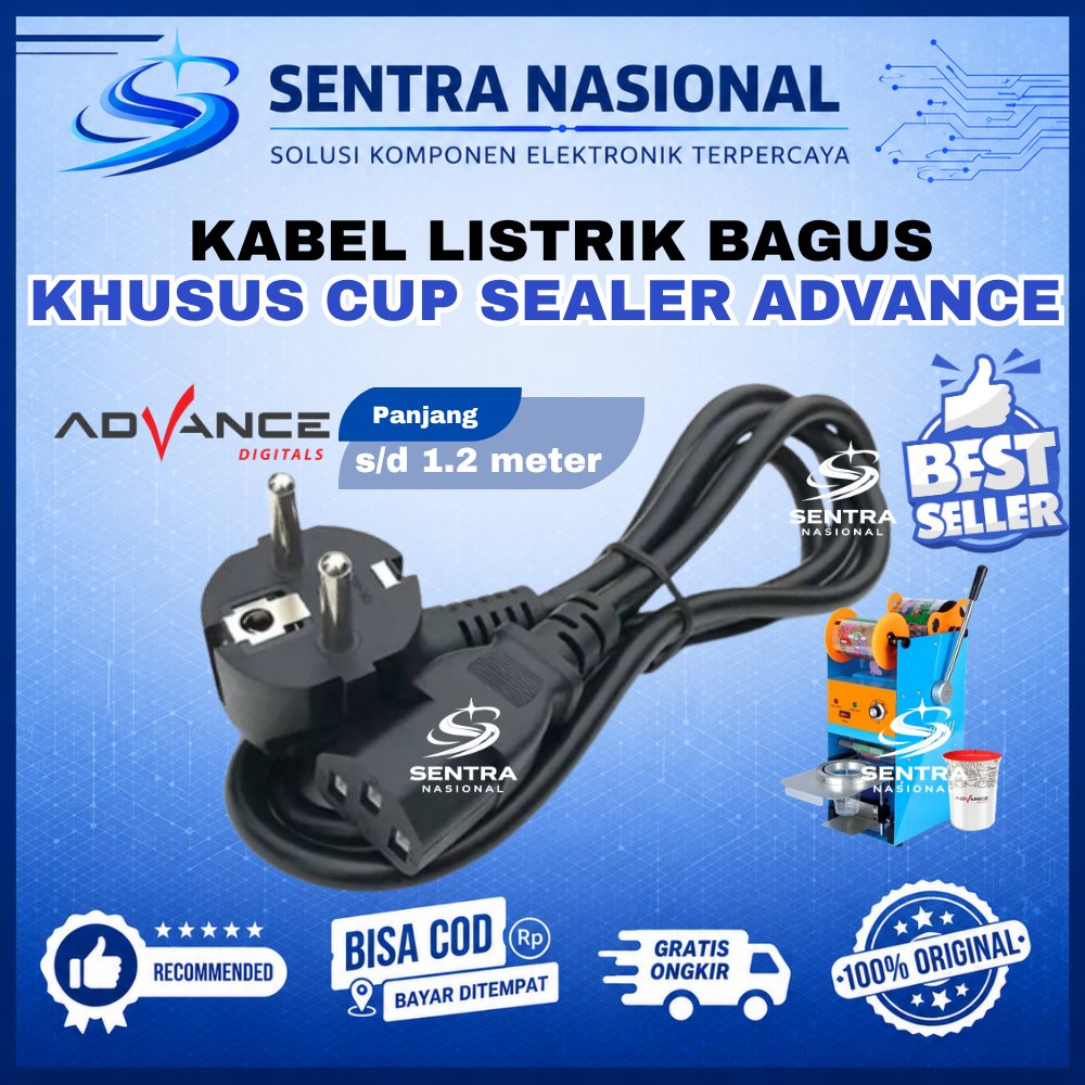 KABEL LISTRIK  CUP SEALER ADVANCE HIGH QUALITY ANTI KORSLET | COK KABEL CUP SEALER ADVANCE | KABEL S