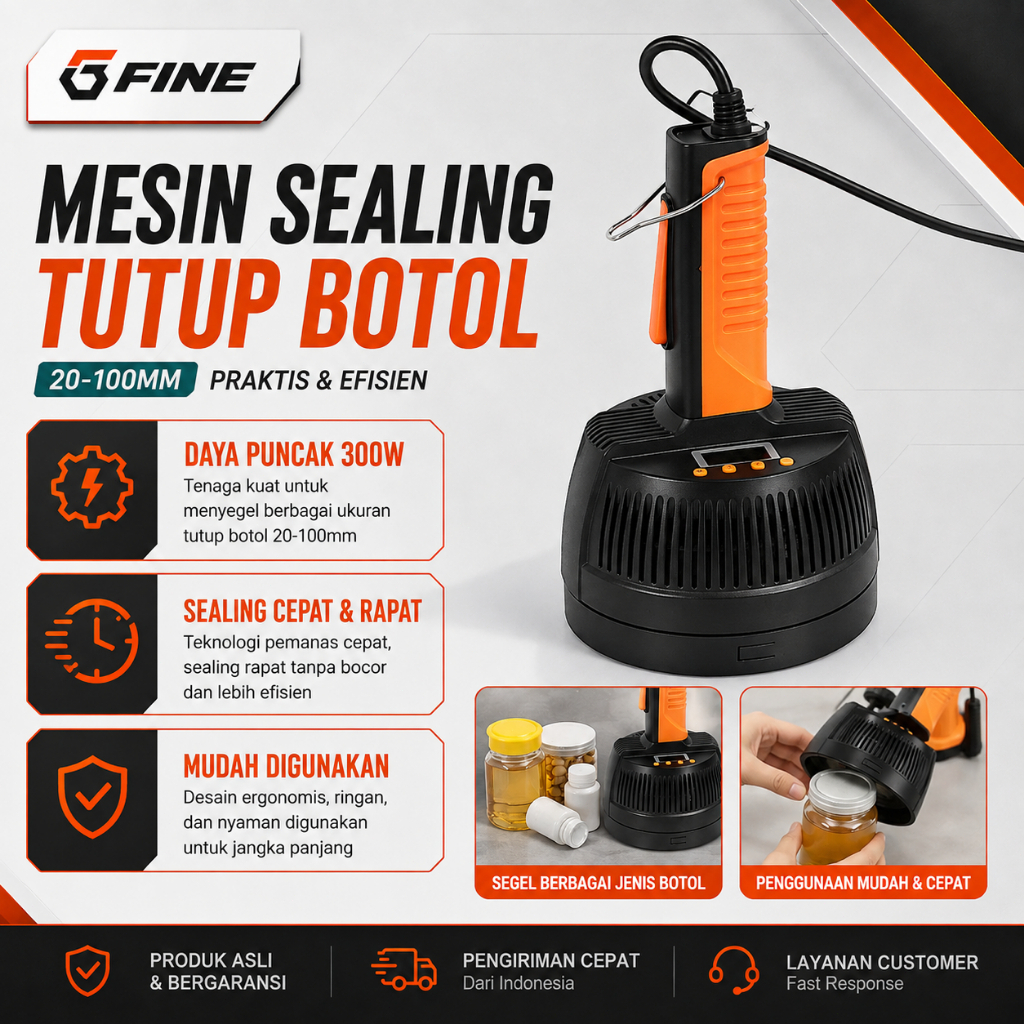 Alumunium Foil Induction Sealer Mesin Induksi Segel Segel Botol Foil Mesin Segel Induksi Almunium Fo