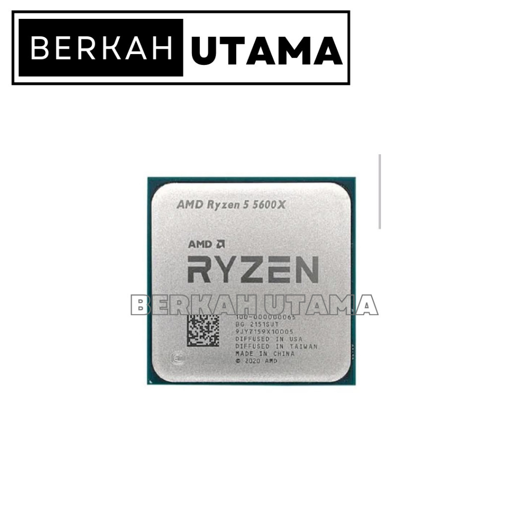 AMD RYZEN 5 5600X 6C/12T UP TO 4.6 GHz CACHE 32MB AM4 [TRAY] - NO FAN