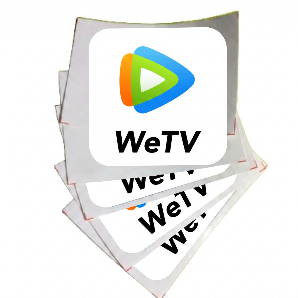 Stiker Motor Desain Racing WeTv Premium VIP - Tahan Cuaca, Mudah Dipasang, Desain Elegan