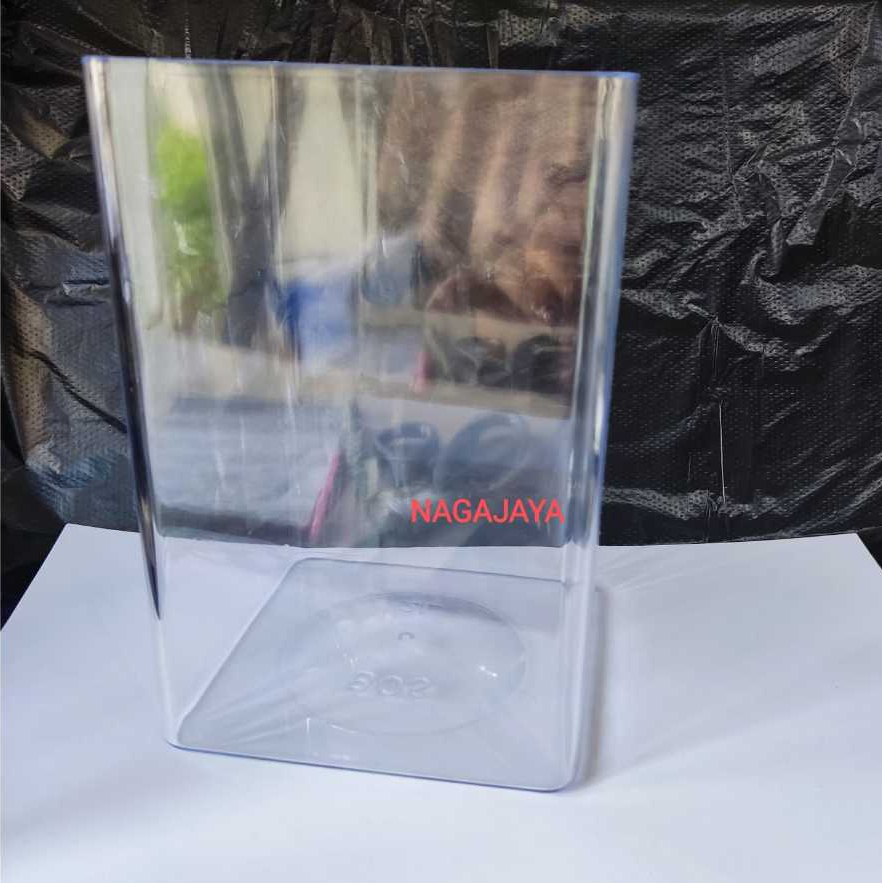 Aquarium Soliter Akrilik Cupang 2liter Free Sekat Packing Dus