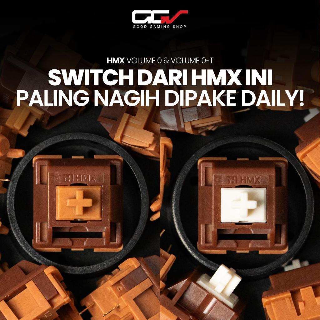 HMX Mechanical Switch Keyboard Custom Linear Tactile Silent Volume 0 | Volume 0-T | Cthulhu | Hyacin