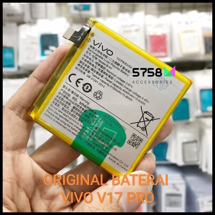 Baterai Batre Batrei VIVO V17 PRO / VIVO 1909 1901 ORIGINAL 100% Model Battery B-H1 BH1