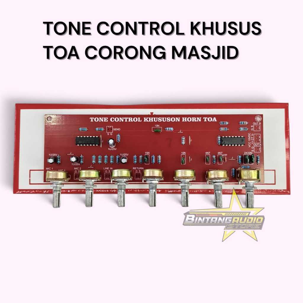 Tone Control Horn TOA / Tone Kontrol Khusus TOA Corong Masjid Lengkap Fitur Send + Return