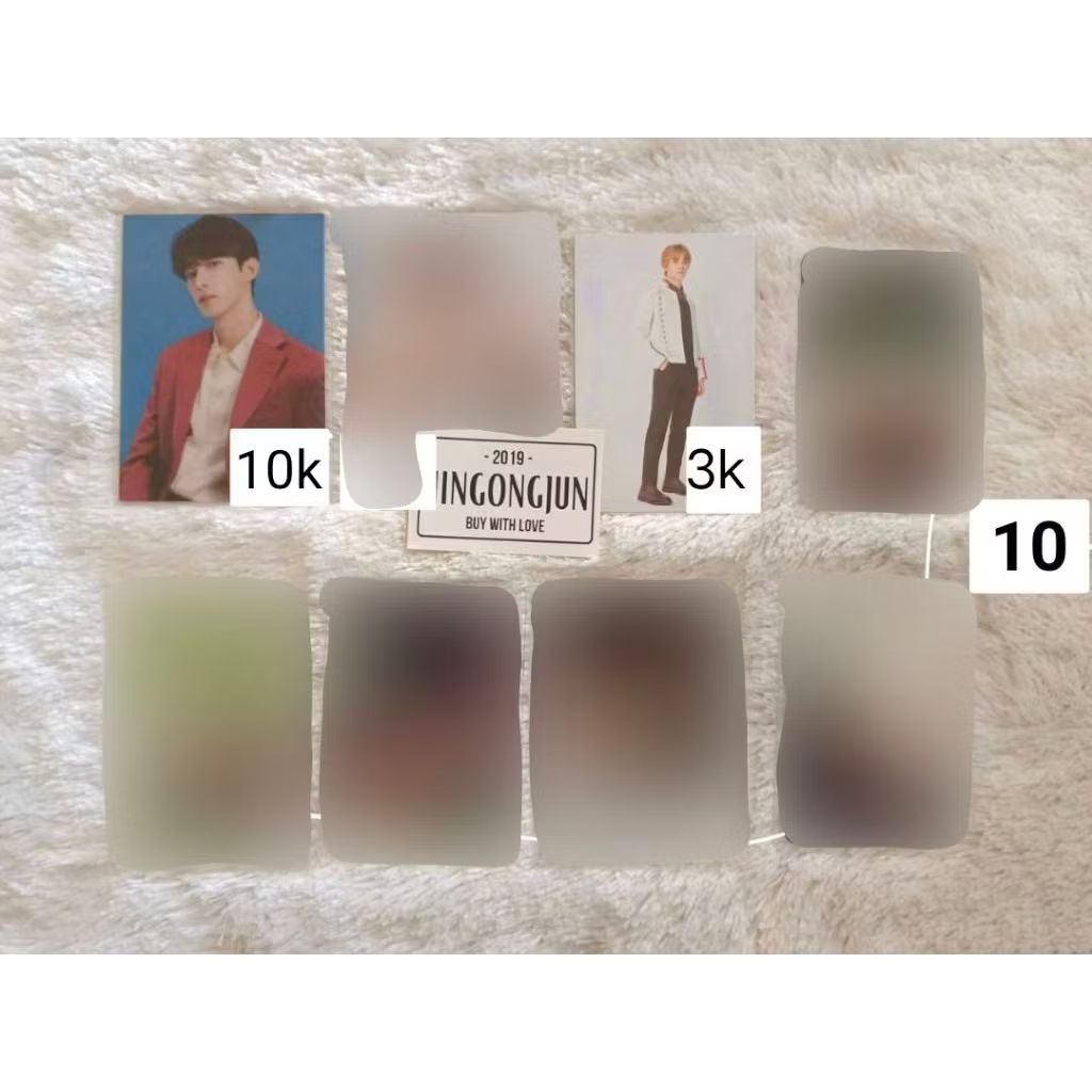(BACA DESKRIPSI) trading card tc pc photocard seventeen svt pob bene trans dicon tc jp concert home 