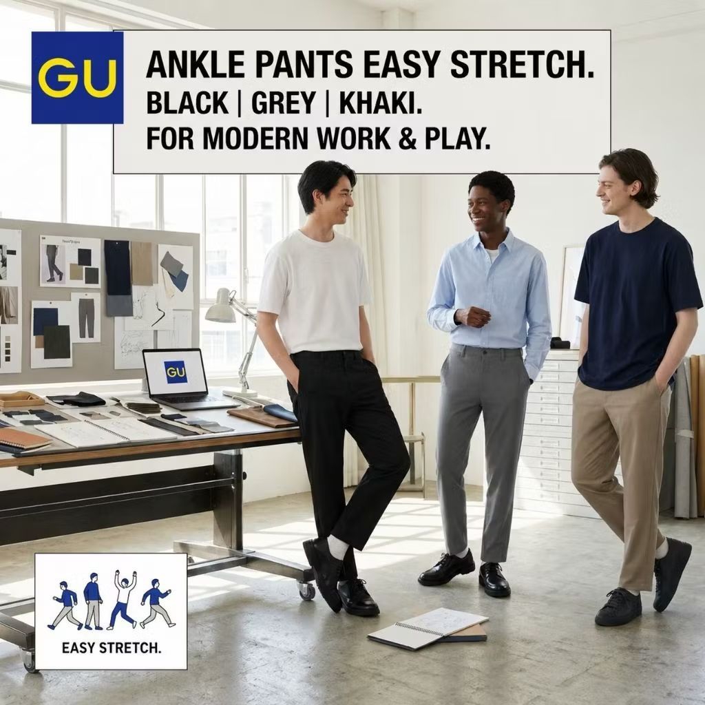 GU Ankle Pants Easy Stretch