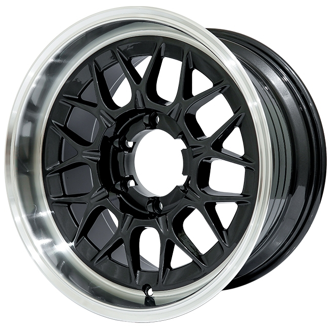 Velg Mobil Racing Model BBS Ring 17 Hsr Dulupi Pcd 6X139.7 Lebar Celong Untuk Fajero Fortuner Hilux 