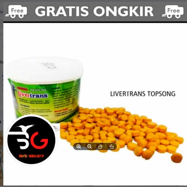 LIVERTRANS MERPATI HARGA PER 1 BUTIR LIVER TRANS