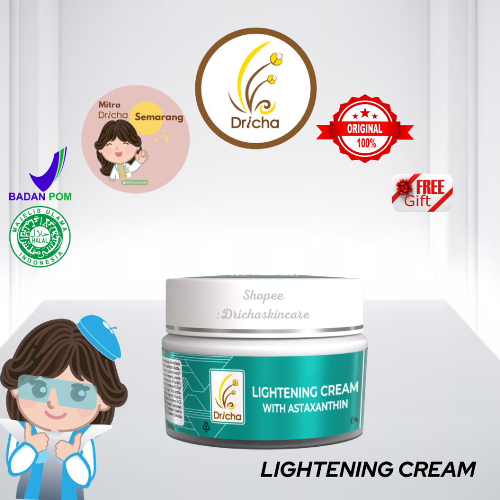 DRICHA LIGHTENING CREAM (All Skin Type)