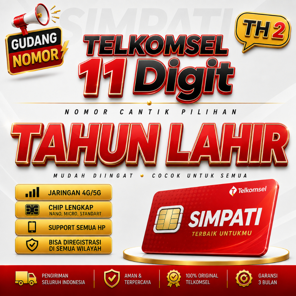 Nomor Cantik Telkomsel Simpati 11 Digit TAHUN LAHIR No Cantik Simpati 11 Digit TAHUN LAHIR Nomer Can