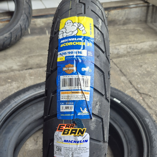 BAN LUAR MICHELIN SCORCHER 31 130 90 RING 16 TUBELESS