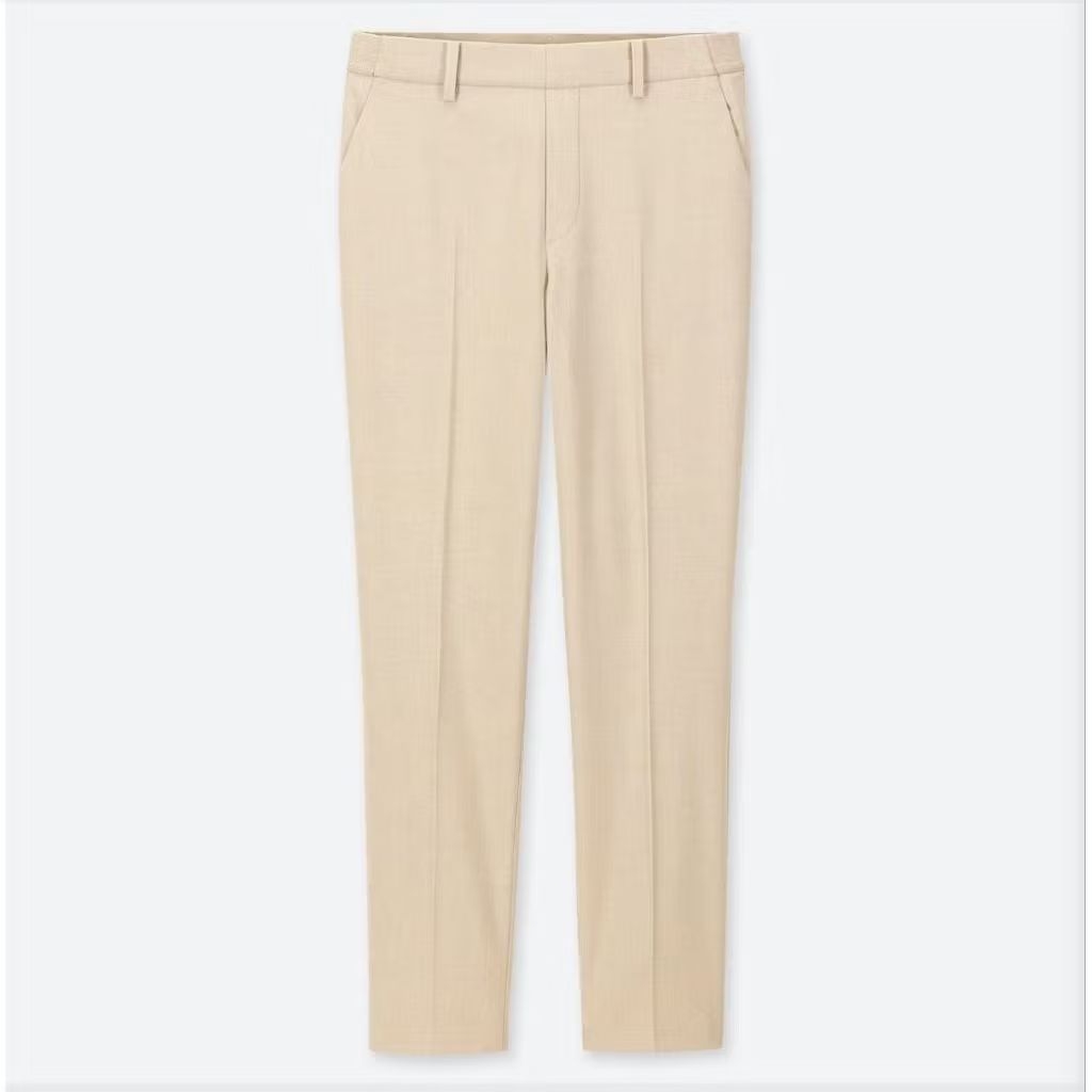 UNIQLO EZY ANKLE PANTS IN NATURAL
