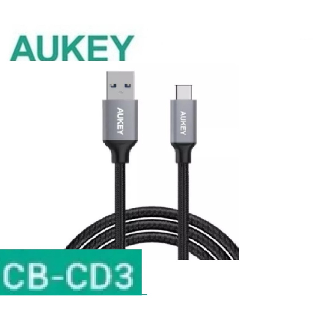 AUKEY Cable Braided Nylon USB to Type C