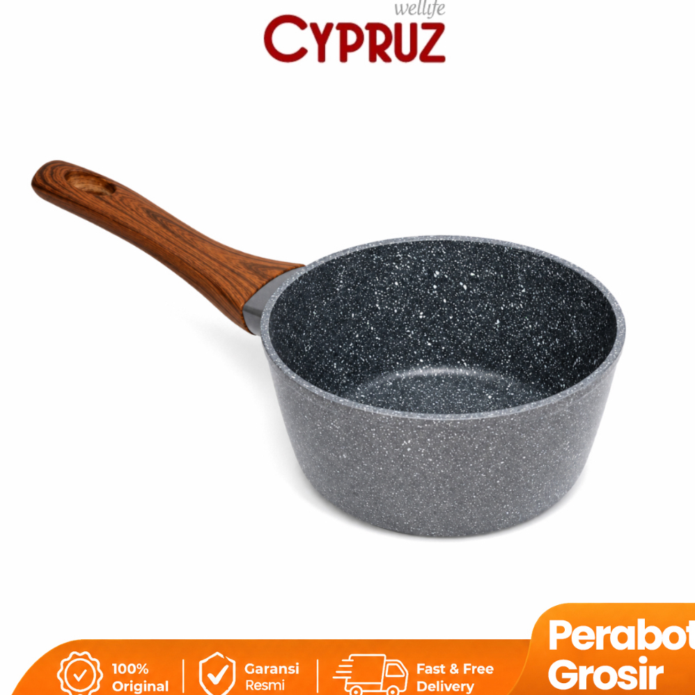 Cypruz Sauce Pan Induksi Marble 18cm SN-0212