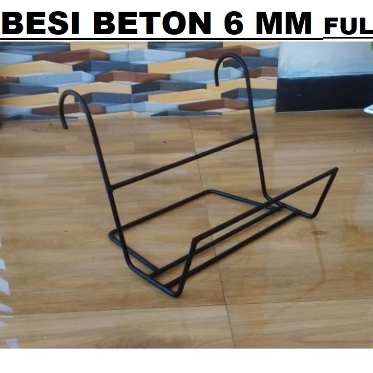 Bosplant - Rak Balkon/Rak Gantung/Rak Double Pot Bunga Balkon Pagar