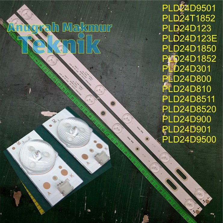 Backlight Led 6mata 3volt 42cm Polytron tp19