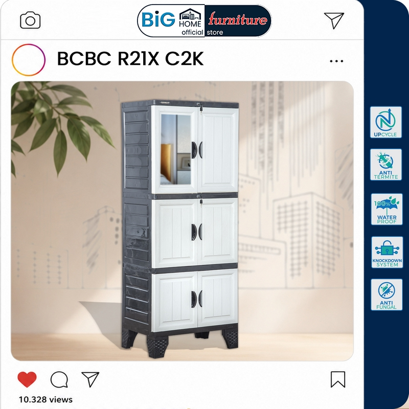 BCBC-R.21X.C2K - Lemari Pakaian Plastik Napolly BCBC-R.21X.C2K PUMA