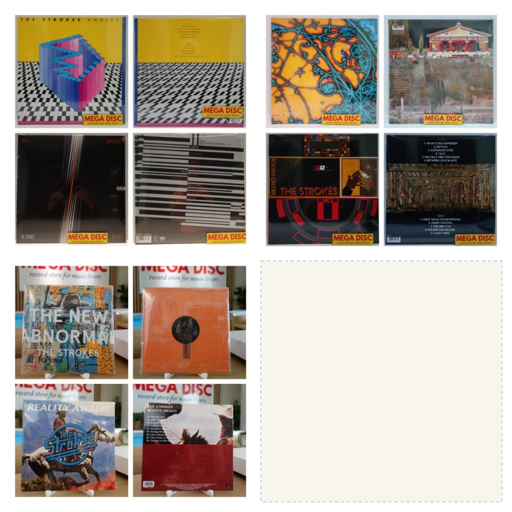 LP The Strokes Album Vinyl Piringan Hitam PH - Cek Varian / Barcode