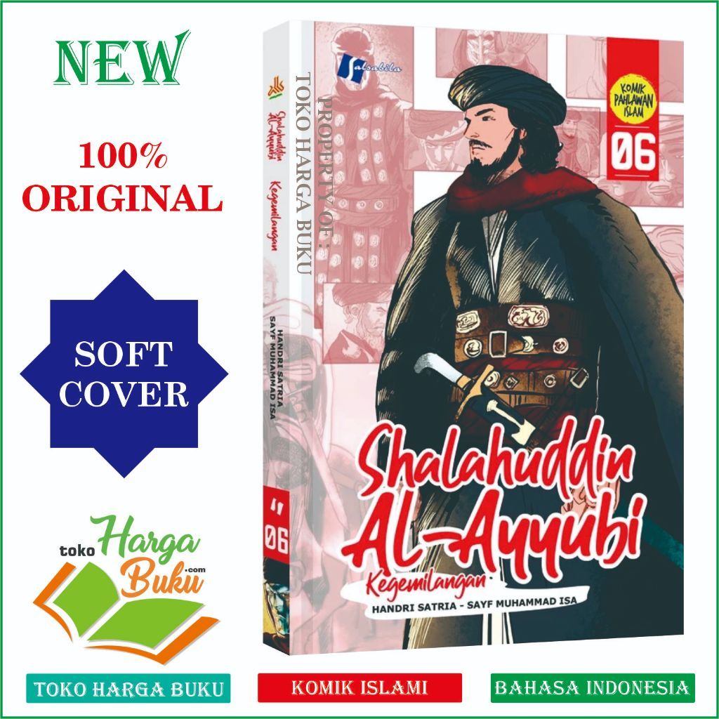 Foto Komik Shalahuddin Al-Ayyubi Jilid 6 KEGEMILANGAN Buku Anak Pahlawan Islam Salsabila Pustaka Al-Kautsar Kids