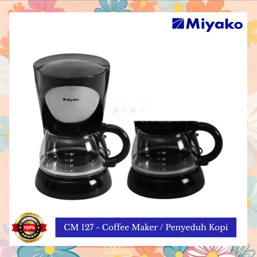 Miyako CM 127 Coffee Maker - Mesin Penyeduh Kopi CM127