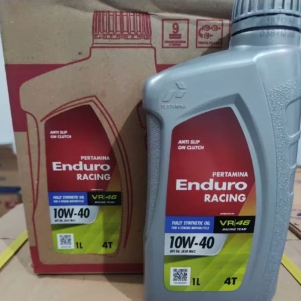 Oli Enduro Racing 10/40 1L oli pertamina motor Sport