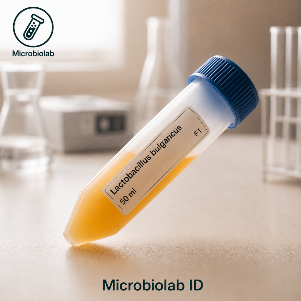 Kultur Bakteri Lactobacillus Bulgaricus Media Cair Tube 50ml