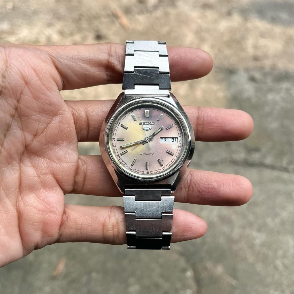 Jam tangan seiko 5 automatic second ori