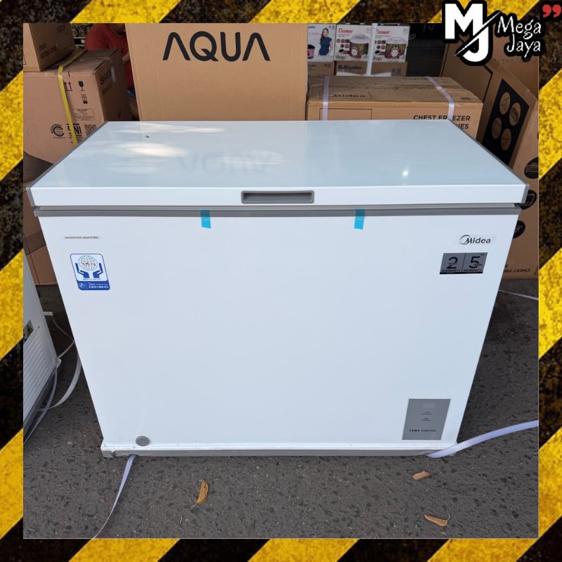 FREEZER BOX MIDEA MDRC 412 FEG KAPASITAS 300 LITER / GARANSI RESMI