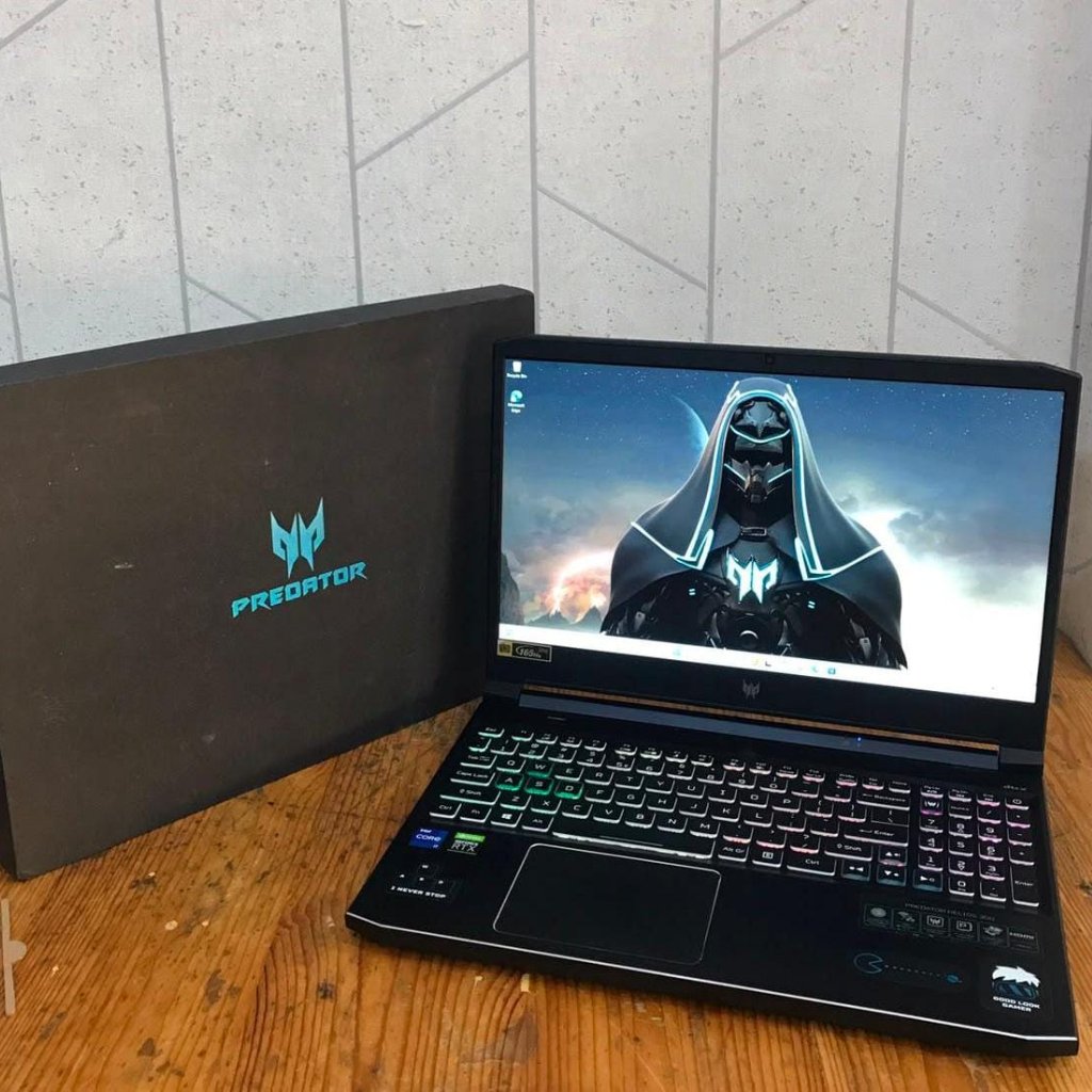 Acer Predator Helios 300 N20C3, core i7-1180H, Ram 8/512Gb #RTX 3060 6Gb #IPS #RGB, Fullset, Black