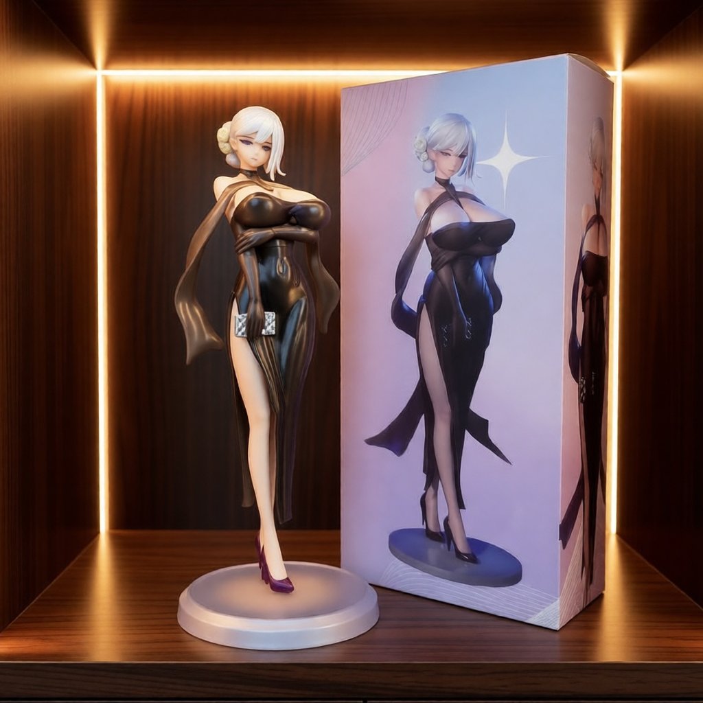 Hobby Sakura Wife 1/7 Scale PVC || LQ Studio || Sexy Figure Anime Koleksi Box Warna