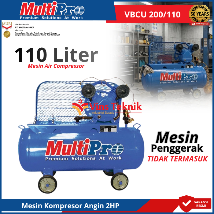 Multipro VBCU 200/110 GD Kompresor Angin Unloader