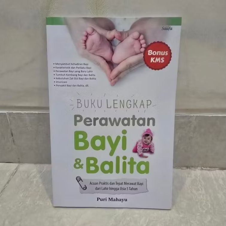 Buku Lengkap Perawatan Bayi & Balita Puri Mahayu Bonus KMS Buku Panduan Bayi Usia 5 Tahun preloved