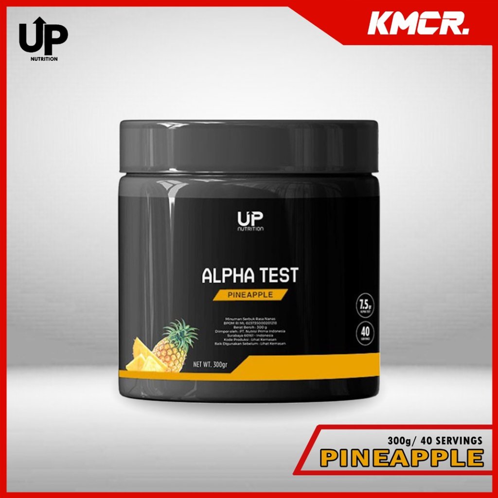 UP NUTRITION ALPHA TEST 300gr 40 Serving TESTO BOOSTER - KMCR LOMBOK