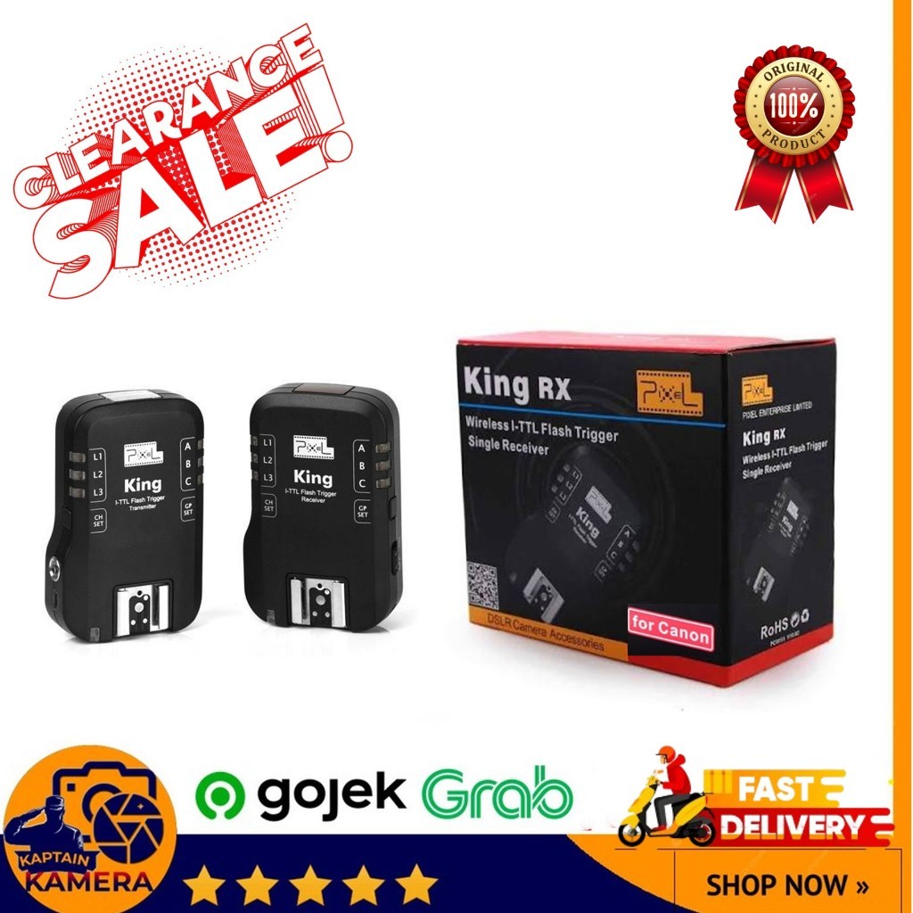 Pixel King for Canon Wireless E-TTL Fash Trigger