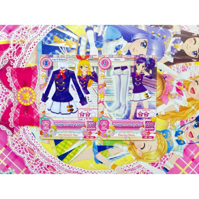 Kartu Aikatsu PALSU FAKE  Starlight Academy Dream Academy Uniform Ichigo Hoshimiya Seira Otoshiro Dr
