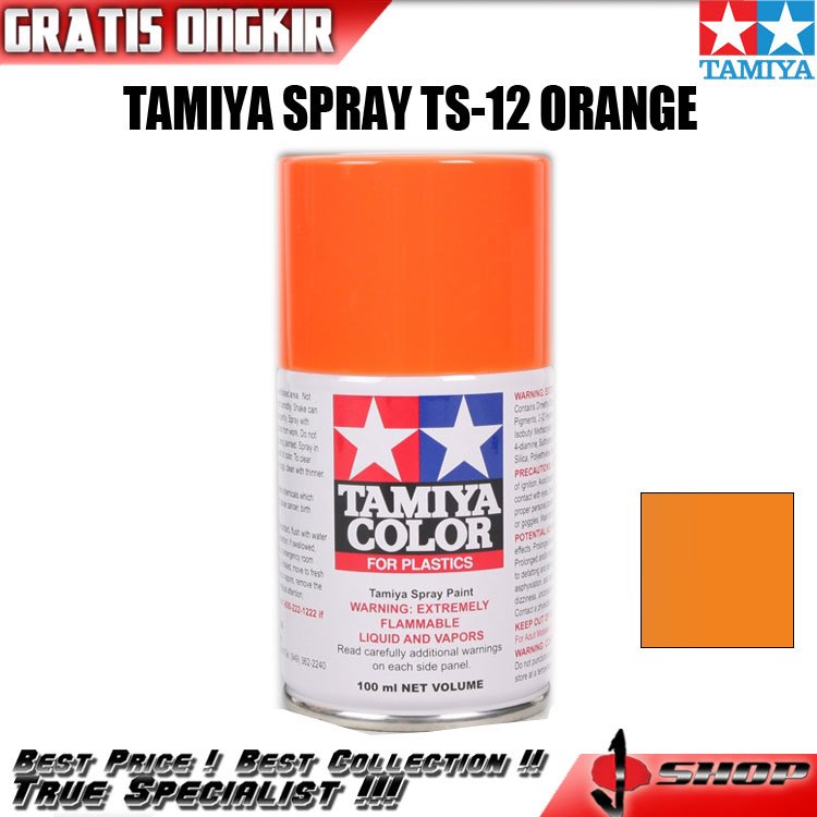 TAMIYA SPRAY TS-12 ORANGE